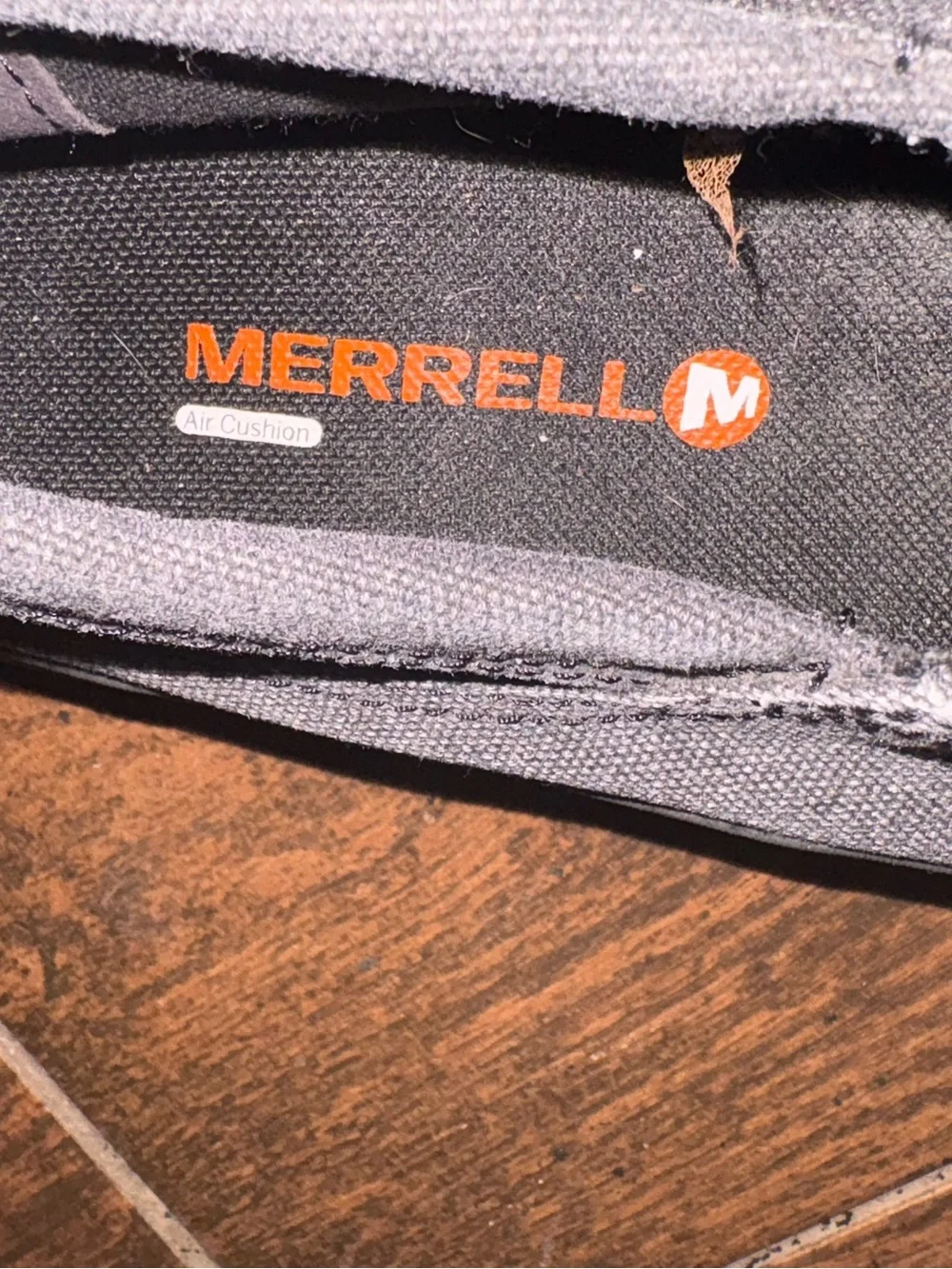 Merrell Men's Slip-On Canvas Loafers in Dark Gray size 10